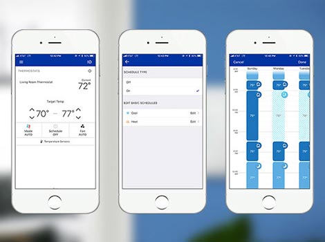 smart scheduling with app