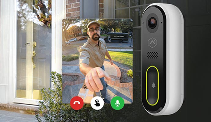 Smart video doorbell system Smart video doorbell system