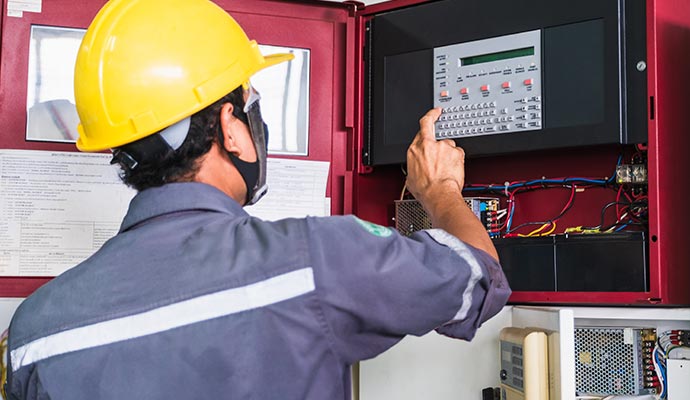 installing fire monitoring system