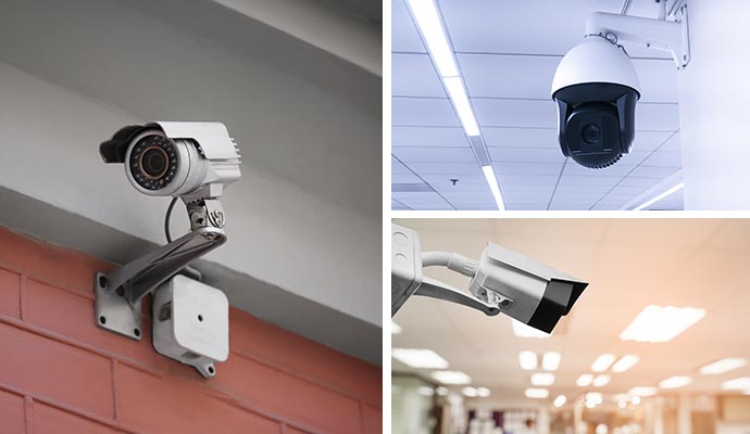 Different types of HD security camera