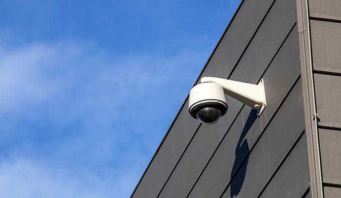 Installed cloud-based security camera