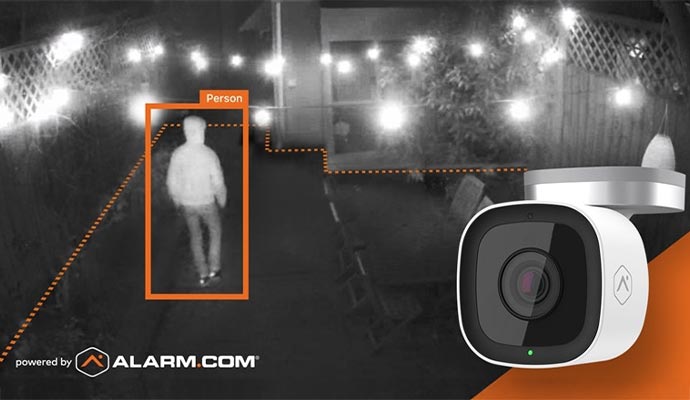 Object detection with security camera