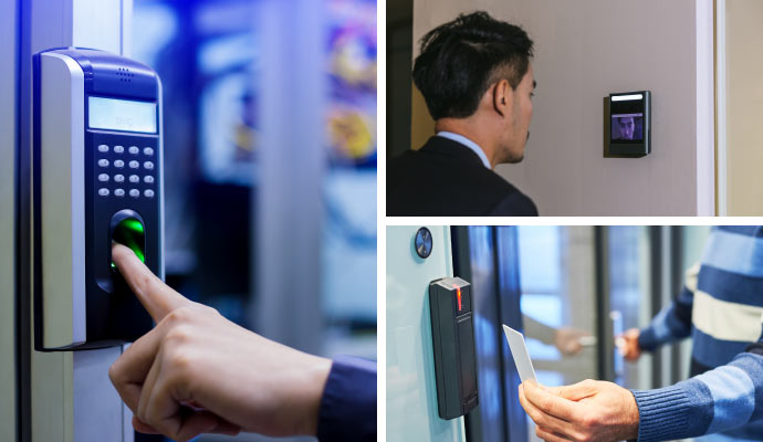 Different types of access control system