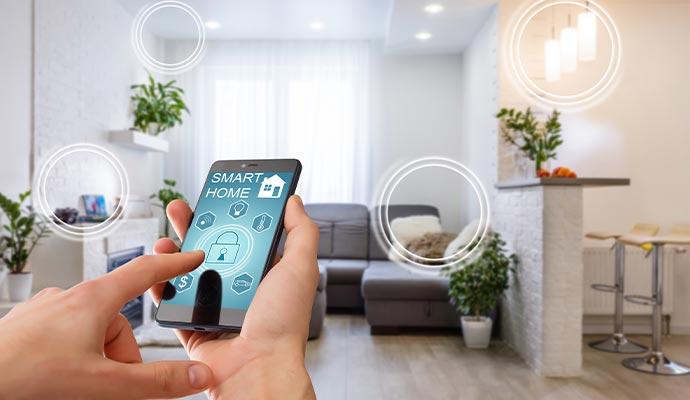 app controlled home automation system